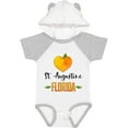 thumbnail image 3 of Inktastic St. Augustine Florida Orange in Heart Boys or Girls Baby Bodysuit, 3 of 5