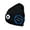 Black, variant on Bluetooth Beanie Hat with Light, USB Rechargeable Music Winter Hat Wireless Beanie with Headlamp Built-in Microphone and Stereo Speaker Flashlight Hat for Running Cycling Skiing Hiking Camping