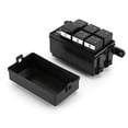 thumbnail image 1 of 12v Relay Box 6 Slots Relay Block 6 Way Atc/ato Fuse Block With Relay Universal Waterproof Fuse And Relay Box Kit For Car Truck, 1 of 1