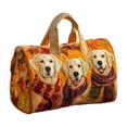 thumbnail image 2 of Quilted Sports Travel Duffel Bag for Short Trips, Multicolor Polyester, Embroidered Design, 16 x 8 x 8 cm, 1 Carry Bag with Shoulder Strap, 2 of 6