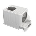 thumbnail image 4 of EastVita Foldable Cat Litter Box with Lid, Large Enclosed Cat Litter Box, Drawer Style Design, Top Entry & Front Entry Cat Toilet with Scoop for Growing Kitten, 4 of 8