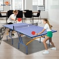 thumbnail image 5 of Double Fish Table Tennis Table, 8x4 ft, Foldable & Portable, 5 of 7