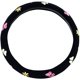 thumbnail image 3 of Una pieza (mariposa, aproximadamente 38 cm de diámetro) Fundas para volante de mujer Bonita funda para volante de coche con bordado, 3 of 5
