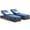 Blue, variant on Giantfurnni Patio Wicker Chaise Lounge, Outdoor Cushioned Reclining Lounger Chair with Adjustable Backrest for Poolside Porch Deck, Blue
