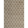 thumbnail image 4 of Unique Loom Trellis Collection Area Rug - Philadelphia (9' x 12' 2" Rectangle Light Brown/Beige), 4 of 11