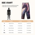thumbnail image 4 of Lsque Dragon Print Women's Pajama Pants, Lounge Pant - Comfortable Home Wear,Elastic Waistband, Stylish Design-Medium, 4 of 9