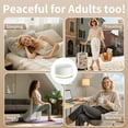 thumbnail image 2 of White Noise Sound Machine for Baby Adult Sleep with Night Light Sleep Timer for Home Travel, 2 of 10