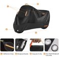 thumbnail image 2 of Funda para motocicleta, tamaño 300D-L (0,92 kg), cinta reflectante + tira impermeable, 2 of 5