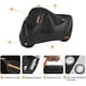 thumbnail image 2 of Funda impermeable para motocicleta, para exteriores, 300 D, de poliéster grueso, con protección UV, para moto, scooter, XL (90,5" x 37,4" x 49,2"), 2 of 5
