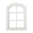 thumbnail image 1 of Gazechimp - Ventana para casa de muñecas (6 paneles, 1:12, accesorios para muebles en miniatura, miniventana de madera, accesorio para colección de casas de muñecas, color blanco), 1 of 8