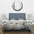 thumbnail image 3 of Designart "Silent Bird Watcher II" Animals Bedding Covert Set - Bird Grey Children's Art Bed Set With 2 Shams, 3 of 6