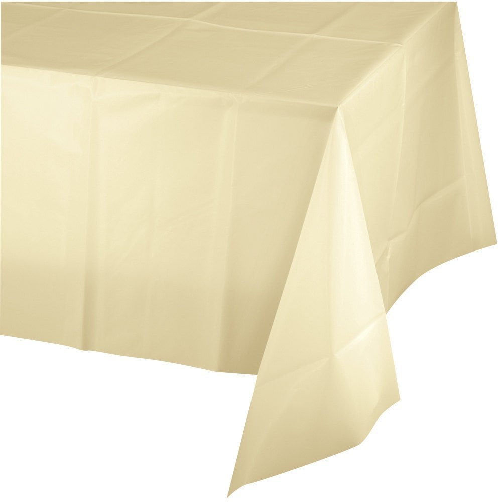 Mountclear 12Pack Disposable Plastic Tablecloths 54" x 108" Rectangle