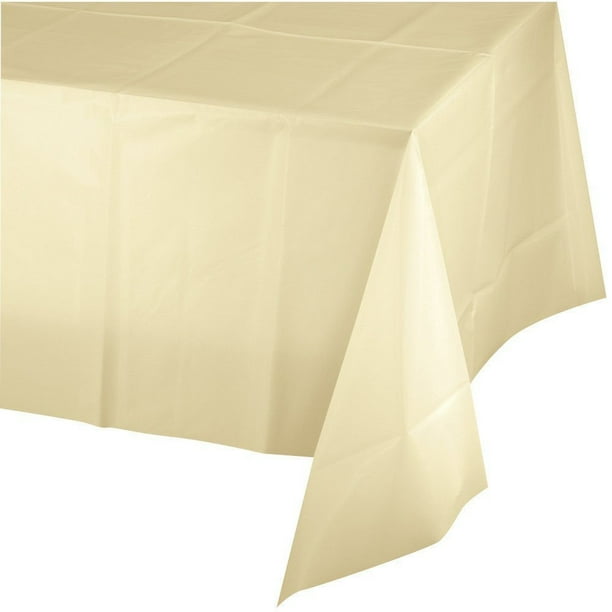 Mountclear 12Pack Disposable Plastic Tablecloths 54" x 108" Rectangle