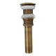thumbnail image 1 of Tapón De Drenaje Para Fregadero De Cobre Vintage Con Desbordamiento, Diseño De Filtro Eficiente, Ajuste Universal, Para Lavabo Artístico De Lavabo De Tocador, 1 of 8