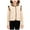 A01 Brown, variant on Xdegoge Quilted Vest for Girls Button Down V Neck Jacket Sleeveless Fleece Lined Warm Jackets Fall Winter Cute Lightweight Outerwear with Pockets Size 3-13