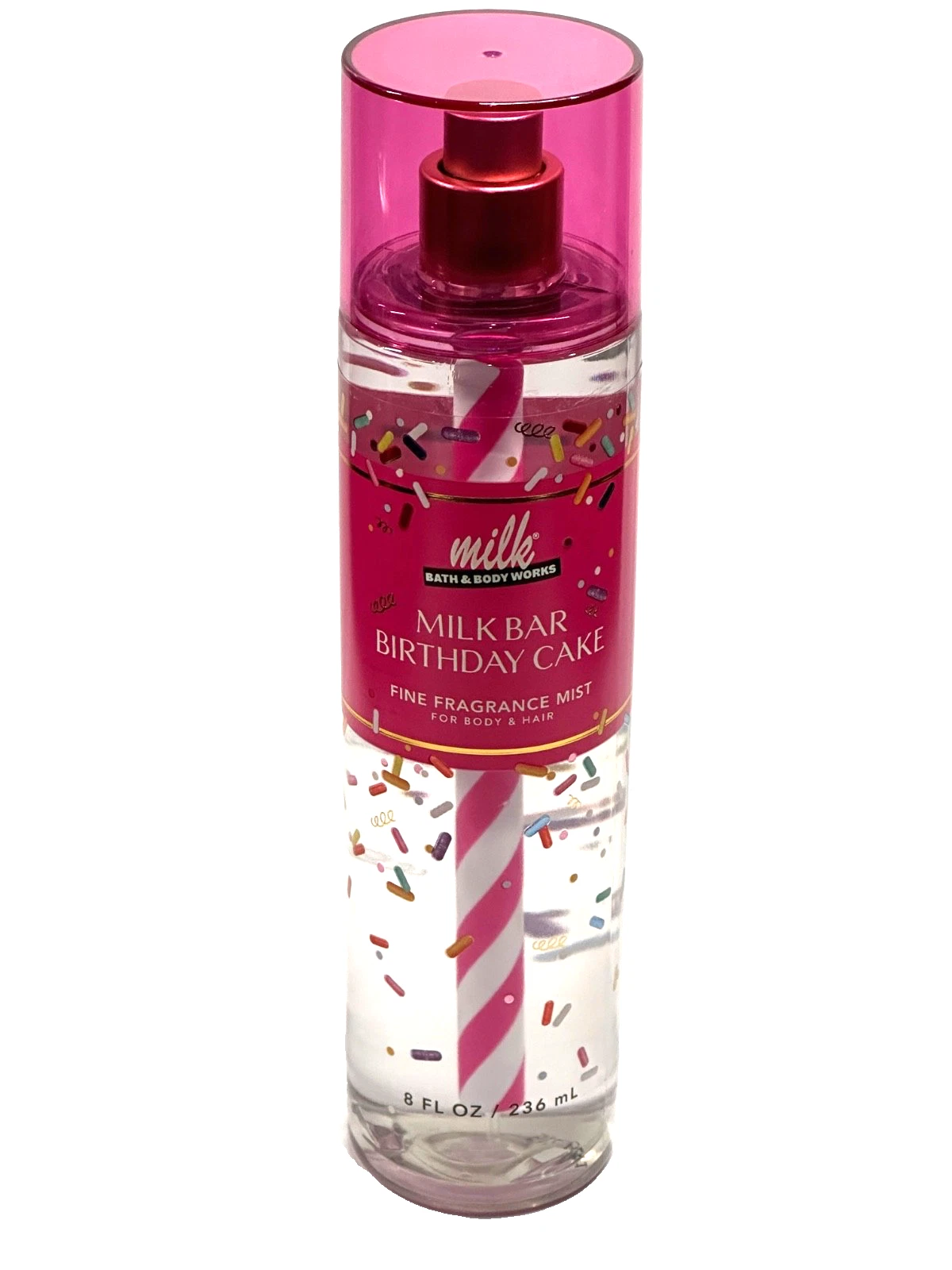 Bath & Body Works Milk Bar Birthday Cake Fine Fragrance Mist 8 oz