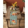 thumbnail image 5 of Ldtrchee Sage Green Mushroom Table Runner 72 Inches, Moon Spring Summer Floral Botanical Bed Runner Dresser Scarves Tabletop for Indoor Outdoor Parties/Ceremony/Banquet, 14" x 72", 5 of 8