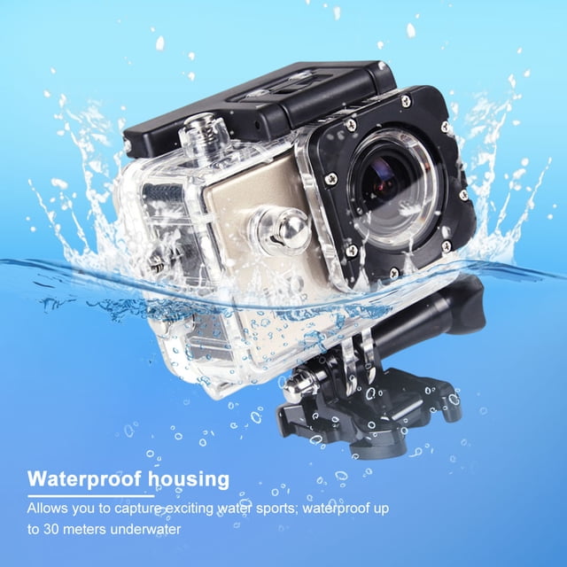 Cámara de vídeo submarina HD 1080P cámara de vídeo Digital con pantalla de 2,0 pulgadas resistente al agua FLhrweasw Nuevo
