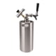 thumbnail image 5 of Dispensador De Cerveza Artesanal, Barril De Acero Inoxidable De 3,6 L, Conexión Rápida A Prueba De Fugas Para Elaboración Casera, 5 of 8