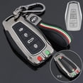 thumbnail image 4 of Car Key Fob Cover Case Shell Holder Set For Geely Coolray X6 Emgrand Global Hawk GX7 Remote Accessories Car-Styling Keychain, 4 of 17
