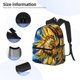 thumbnail image 3 of Fotbe vintage Starry Sunflower Mochila Ligera Casual para Laptop para Hombres y Mujeres, Mochila Impermeable de Uso Diario, Mochila para Universidad, 3 of 6
