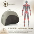 thumbnail image 4 of Shiatsu Back Massager with Heat, Neck Pillow for Pain Relief, Shoulder and Lumbar Support Cushion, Cervical Massage Pad for Sciatica Relief, Electric Deep Tissue Body Massager, Christmas Gifts, 4 of 7