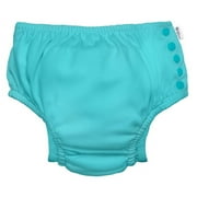 green sprouts Eco Snap Swim Diaper-Aqua-24mo