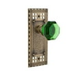 thumbnail image 3 of Nostalgic Warehouse Crawae_Psg_234_Nk Craftsman Solid Brass Rose Passage Door Knob Set -, 3 of 5