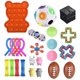 thumbnail image 1 of 24pcs Pack Fidget Toys Conjunto de juguetes sensoriales Antistress Relief Fidget Toys LingWen 8390612126000, 1 of 1