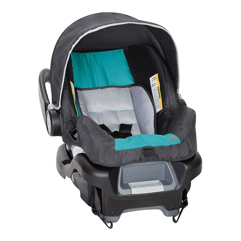 Teal car seat store and stroller