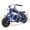 Blue, variant on Mini Off-Road Dirt Bike,39cc 4Stroke Gas Mini Chopper Bike with Sturdy Metal Frame, Disc Brakes, Rear shock absorber& Headlight - 165 lb Max Load, 20 mph