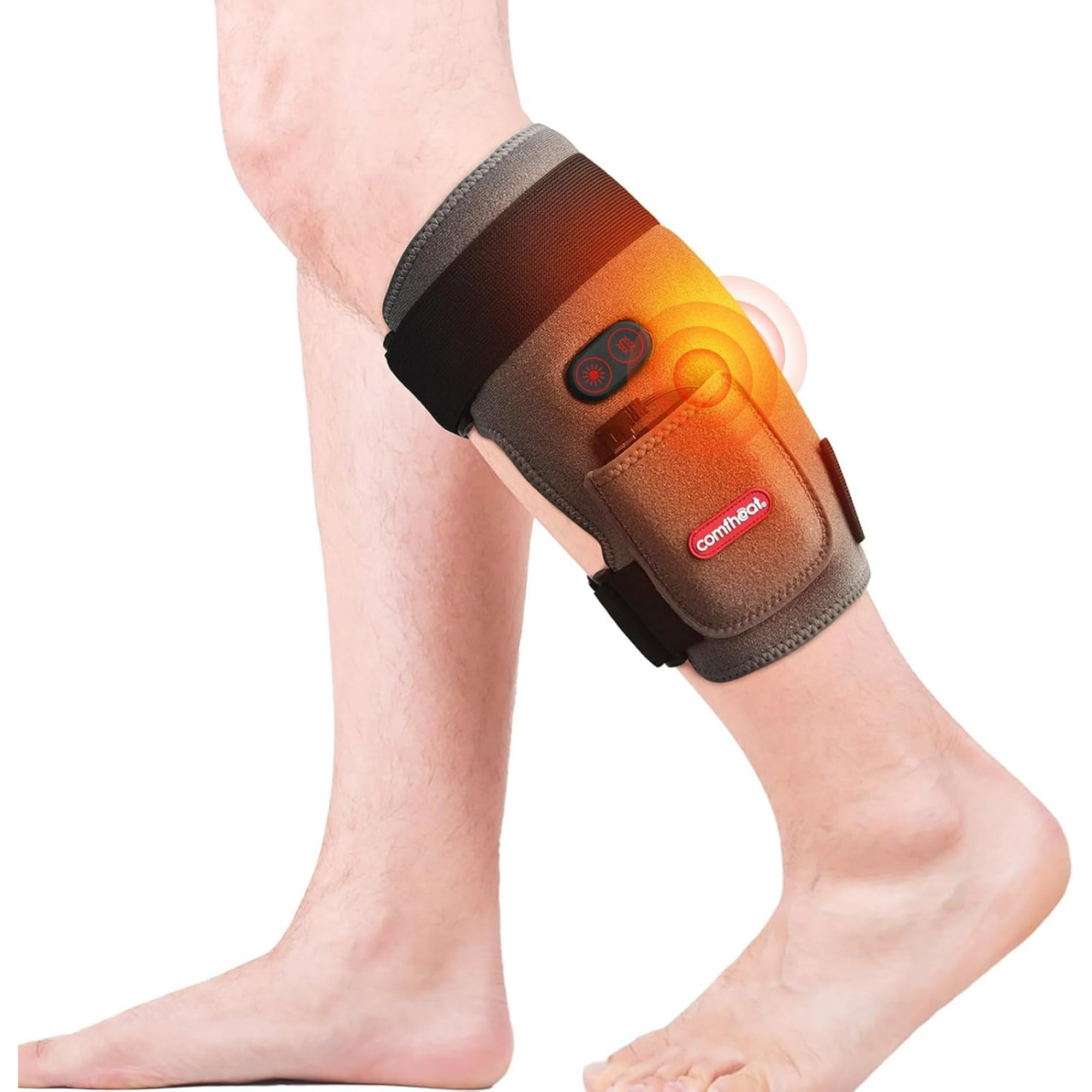 AIR-Comfheat Cordless Leg Heating Pad with Vibration Massage, Wearable Wrap Around Heating Pad for Knee, Shin Splint, Calf, Arm, Thigh, Rechargeable with Battery - Walmart.ca AIR-Comfheat Cordless Leg Heating Pad with Vibration Massage, Wearable Wrap Around Heating Pad for Knee, Shin Splint, Calf, Arm, Thigh, Rechargeable with Battery - Walmart.ca