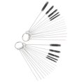 thumbnail image 1 of Carburetor Cleaner Cleaning Brushes Kit, Small Wire Brush - 20 Needles + 10 Brushes, 1 of 5