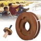 thumbnail image 5 of Carrete de aparejo de madera, carrete de línea de pesca de madera de peso ligero Prácticos puntos para colgar para organizar anzuelos, líneas de pesca, plataformas de pesca y ANGGREK Otros, 5 of 8