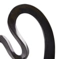 thumbnail image 5 of 24", 21"H Black Marble Abstract Sculpture with Black Base, by DecMode (2 Count), 5 of 9
