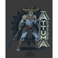 thumbnail image 2 of Boy's Black Panther: Wakanda Forever Attuma Portrait  Graphic Tee Charcoal Heather Large, 2 of 5
