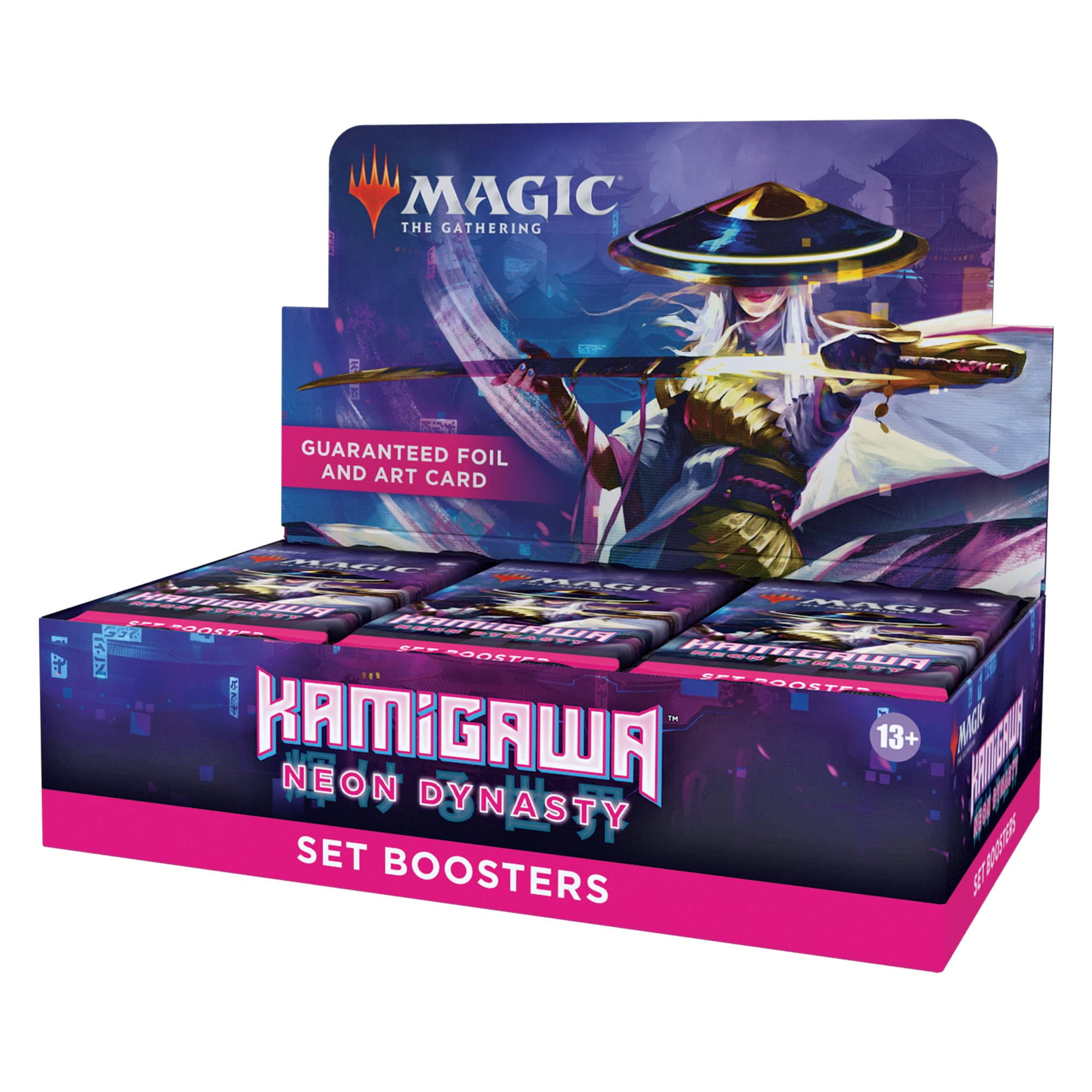 MTG Kamigawa: Neon Dynasty Set Booster Box | 30 Packs (360 MTG Kamigawa: Neon Dynasty Set Booster Box | 30 Packs (360