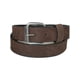 thumbnail image 1 of Talla 36 Cinturón Leather de Corteza para Hombre de 1,5 Pulgadas con Hebilla de Rodillo Extraíble, Marrón, 1 of 2