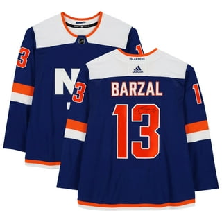 Men's New York Islanders Mathew Barzal adidas Royal Home Primegreen  Authentic Pro Player Jersey