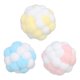 thumbnail image 5 of 3 uds juguete para gato hecho a mano gato de peluche bola interactiva con campana para entrenamiento de masticación de gatos, 5 of 5
