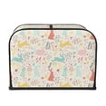 thumbnail image 2 of Fotbe Fall Rabbit for Four Slice Toaster Cover, Fingerprint Protector, Super Soft Appliance Cover And Dust Cover,Bread Dust Cover & Fingerprint Protection, 2 of 7