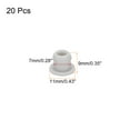 thumbnail image 3 of Uxcell Silicone Snap in Locking Hole Plugs for Kitchen  Bulkheads Waterproof Sealing Plugs 7mm/0.28 Inch Grey,20PCS, 3 of 6