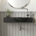 thumbnail image 4 of DV-1WS0125RB 30'' x 18'' Rectangular Vitreous China Wall Mount Bathroom Sink with Faucet Hole, 4 of 12