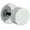 Bright Chrome, variant on Viaggio Cloclo_Sd Circolo Solid Brass Non-Turning One-Sided Dummy Door Knob - MultiColor