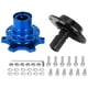 thumbnail image 2 of Kit de buje de liberación rápida para volante, buje de volante universal de 6 orificios, adaptador de buje de volante, mayor durabilidad, 2 of 9