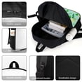 thumbnail image 4 of Peridot Steven Universe Backpack Casual Daypack School Bag Bookbag Satchel Rucksack Shoulder Multipurpose Laptop Backpack 17 Inch For, 4 of 5