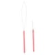 thumbnail image 2 of 2 piezas de herramientas para extensiones de moño de cabello para microcabello y plumas Rosado, 2 of 7
