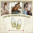 thumbnail image 7 of Goofa Yellow Corn Print Womens Mens Cotton Lightweight House Slippers , Washable Home Slippers,Indoor Comfy Bedroom Cozy Slippers-40/41, 7 of 7