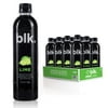 blk. Lime Fulvic Enriched Water 16.9oz / 500ml (12 Pack)