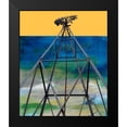 thumbnail image 2 of Jasper, Sisa 20x23 Black Modern Framed Museum Art Print Titled - Windmill Abstract, 2 of 5